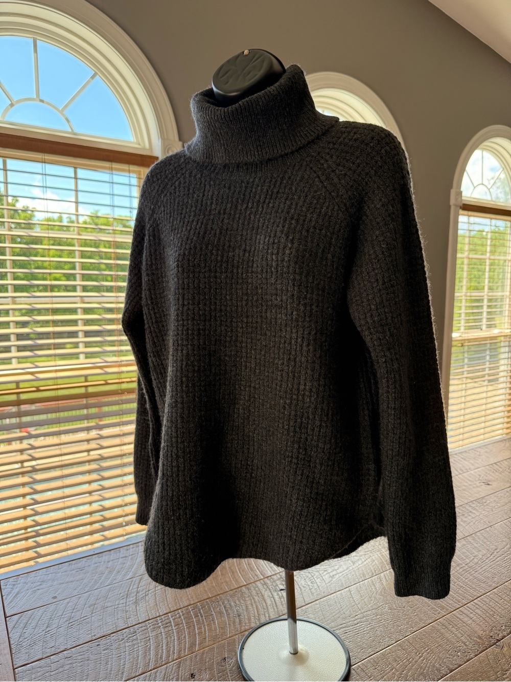Kuhl Cozy Black Turtleneck Knit Sweater